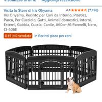 RECINTO PER CUCCIOLI O CANI PICCOLA TAGLIA