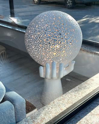 Lampadario da terra in ceramica