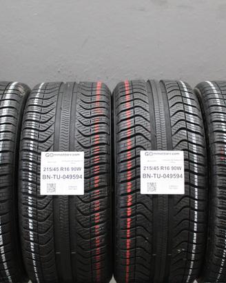 4 Pneumatici 215/45 R16 Pirelli Cinturato All Seas