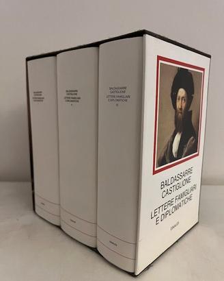 Libro Millennio Castiglione Lettere 3 Volumi Nuovo