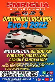 Motore EVO 4 con solo 35.000 km