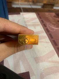 Cartier Paris oro 12K accendino