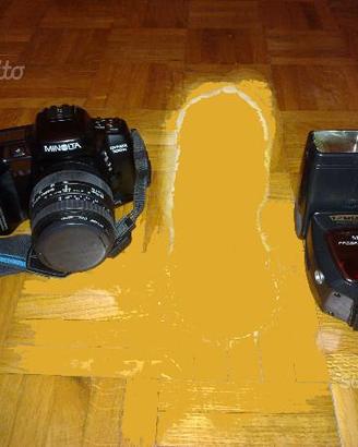 Minolta 700si + flash 5400HS