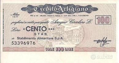 Miniassegni Credito Artigiano