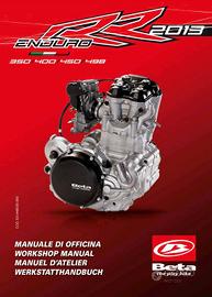Manuale di officina  Beta  RR 350 400 450 498 2013