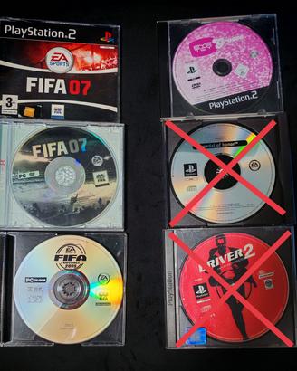 Giochi PC + PS1 + PS2 Vintage
