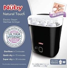 Nuby Sterilizzatore a vapore con asciugatura