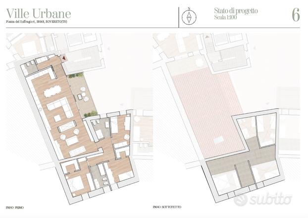 Rovereto- Quadrilocale di ampia metratura