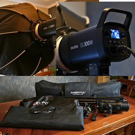 KIT LUCI Godox SL100Bi