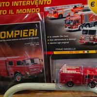 MODELLINO DEA AUTOPOMPA OM 150 VIGILI DEL FUOCO 