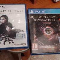 Playstation 4/5 giochi resident evil