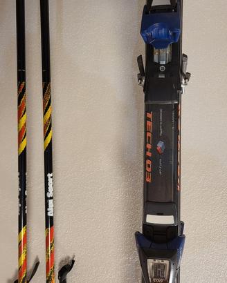 Sci Kastle 190 cm con Attacchi Salomon + Bacchette