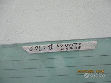 Lunotti termici e Parabrezza Golf 2/3/4 e Scirocco