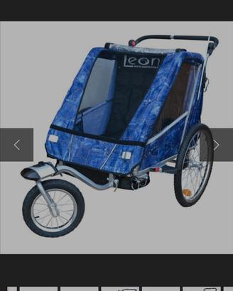 Leon trasportino per bicicletta