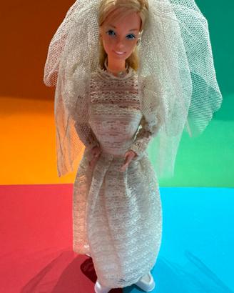 Barbie sposa Bride vintage anni 80 da collezione