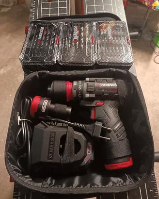 trapano. avvitatore Parkside brushless  12v