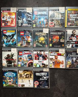 giochi per wii/ps3