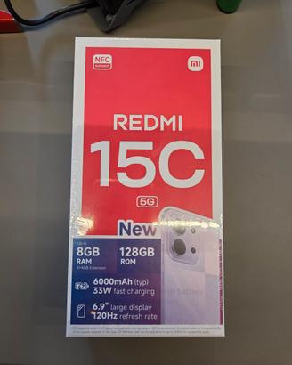 REDMI 15C 5G  4GB+128GB BLACK
