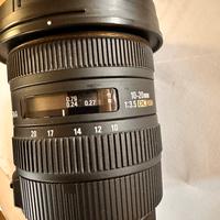 Sigma 10-20 f/3.5 EX DC HSM (attacco Canon)