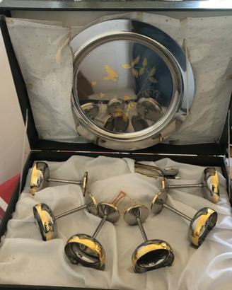 Set coppe gelato acciaio inossidabile (facix)