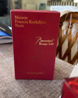 Profumo Baccarat Rouge 540