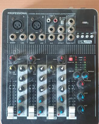 Mixer 4 canali