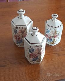 3 barattoli  da cucina