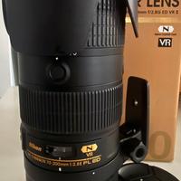 Nikon 70/200 2.8 N VR FL ED perfetto stato