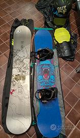 Attrezzatura snowboard
