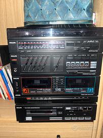 Stazione audio vintage. Philips