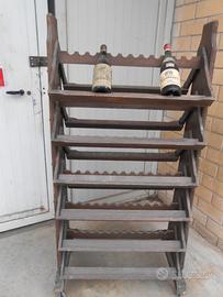 Mobiletto porta vino