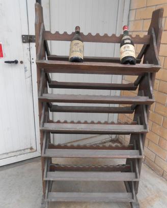 Mobiletto porta vino