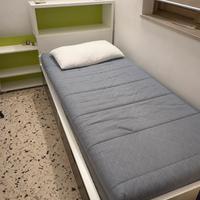 Letto + materasso + testata letto IKEA