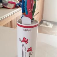 Ceppo con 6 coltelli Egan