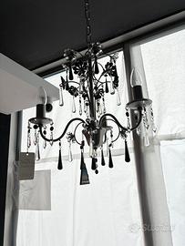 Swarovski Lampadario Black