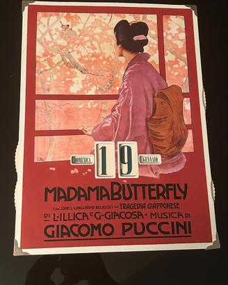 Calendario perpetuo Puccini
