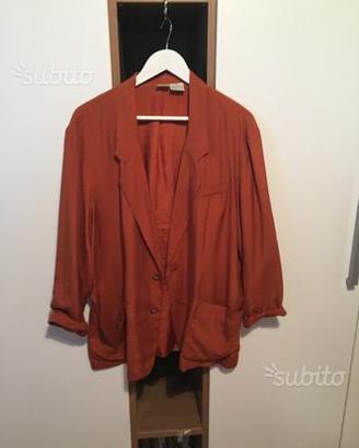 Completo giacca pantalone gonna in seta