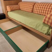 Letto singolo - divano