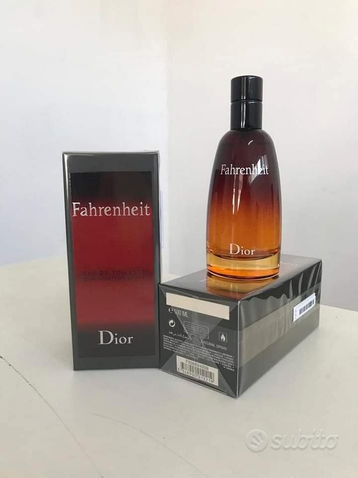 Fahrenheit profumo 100 ml sale