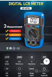 HOLD PEAK HP-4070L Multimetro digitale capacità