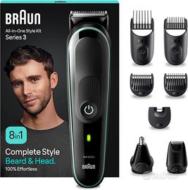 Braun REGOLABARBA Tagliacapelli Uomo, Rasoio