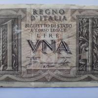 Banconota Regno 1 Lira