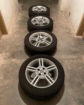 SET RUOTE GOMME ESTIVE: CERCHI MAK 16 + GOMME TOYO