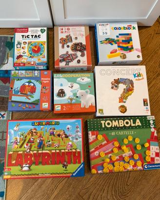 Lotto di giochi da tavolo