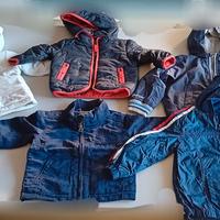 Cinque giubbini per bambini