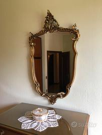 Specchio barocco anni 60 modernariato