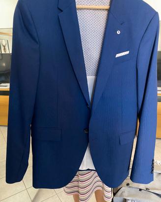 vestito giacca pantalone blu