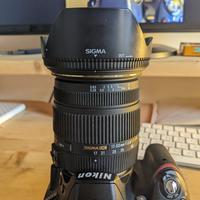 Obiettivo Sigma 17-50mm stabilizzato per nikon