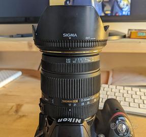 Obiettivo Sigma 17-50mm stabilizzato per nikon