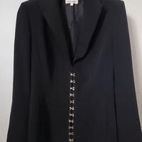 Blazer Mariella Erre Nero Stile Gotico  taglia 42
